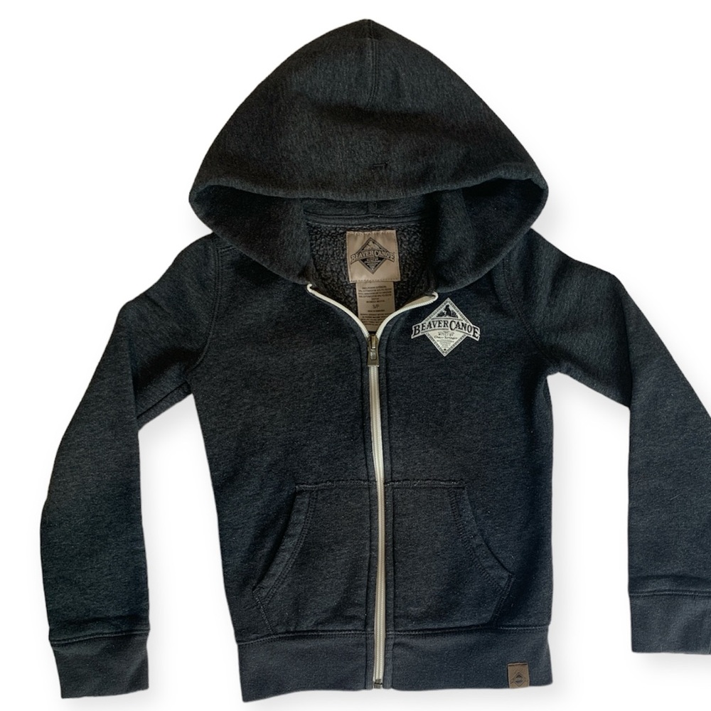 Beaver canoe, youth size small, charcoal grey